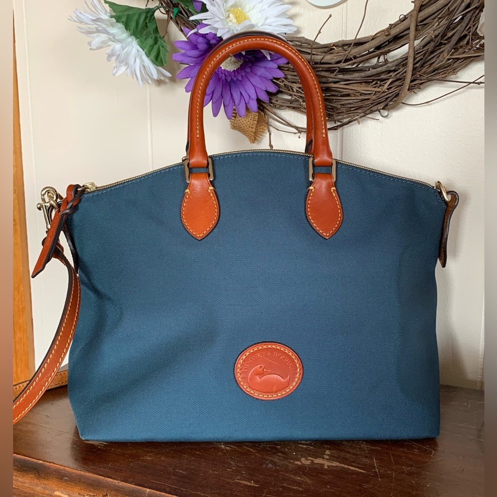 Dooney and Bourke Nylon Satchel Crossbody Bag - Picture 2 of 16